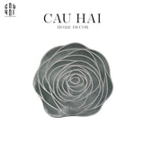 SET 2 TẤM LÓT BÀN ĂN - PLACEMAT SILVER ROSE - CẬU HAI HOME DECOR