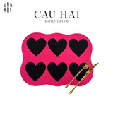 SET 2 TẤM LÓT BÀN SWEETHEART GLOW - CẬU HAI HOME DECOR