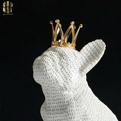 Set 2 Tượng Công Tước BullDog The Majestic Bull Duke-CẬU HAI HOME DECOR