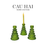 SET 3 ĐẾ NẾN VERT TREE FW25 - CẬU HAI HOME DECOR