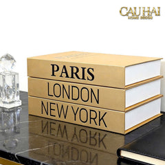 Set 3 Sách Mô Hình Metropolitan Icons-CẬU HAI HOME DECOR