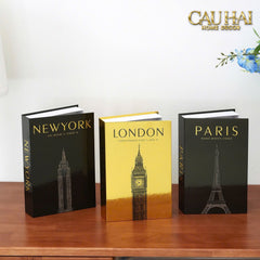 Set 3 Sách Mô Hình Prestige Metropolitan-CẬU HAI HOME DECOR