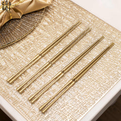 Set 4 Đôi Đũa Arthur - Arthur Matte Gold Chopsticks Set 4Pcs ( Blur )-CẬU HAI HOME DECOR
