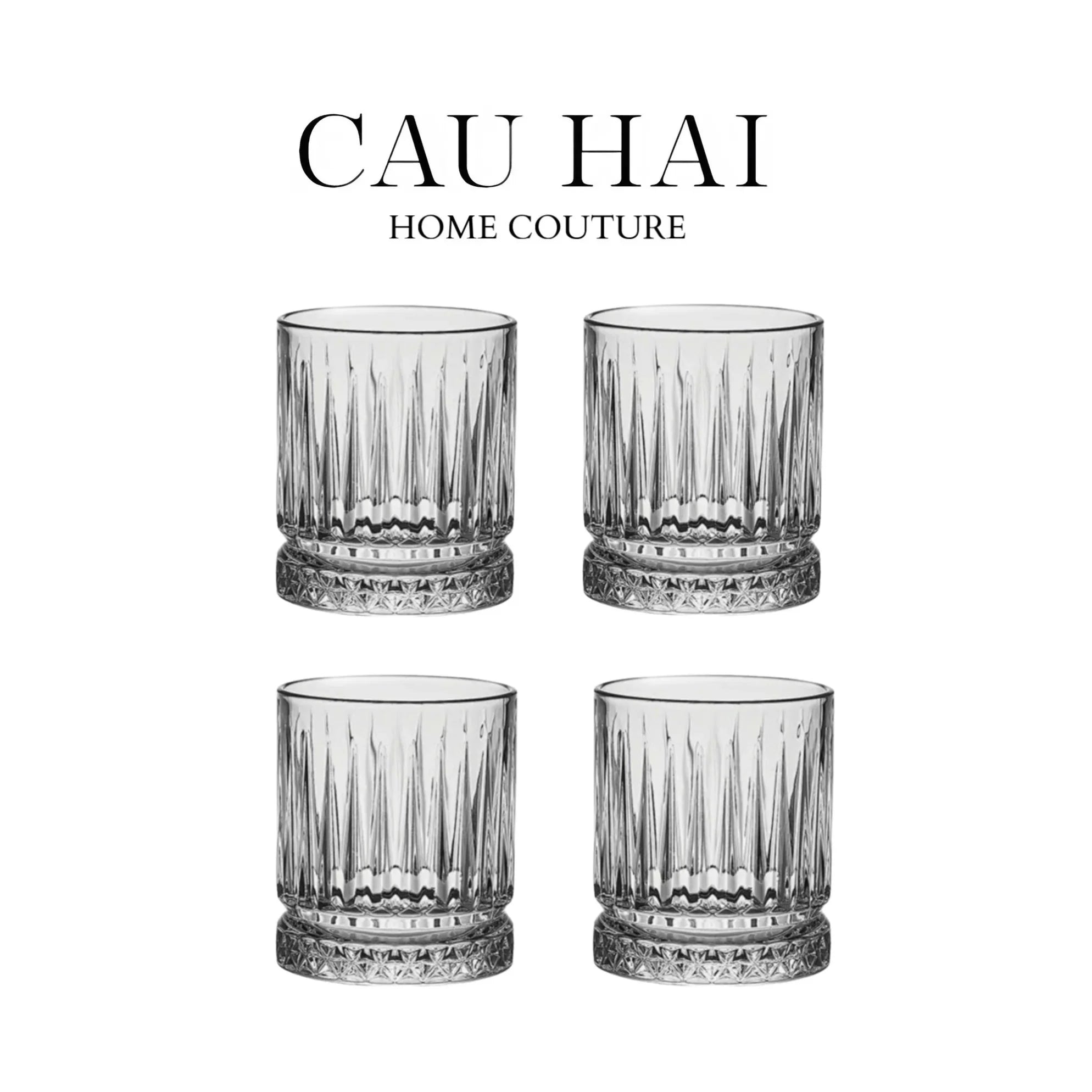 SET 4 LY RICHARD 360ml - WITH BOX - CẬU HAI HOME DECOR