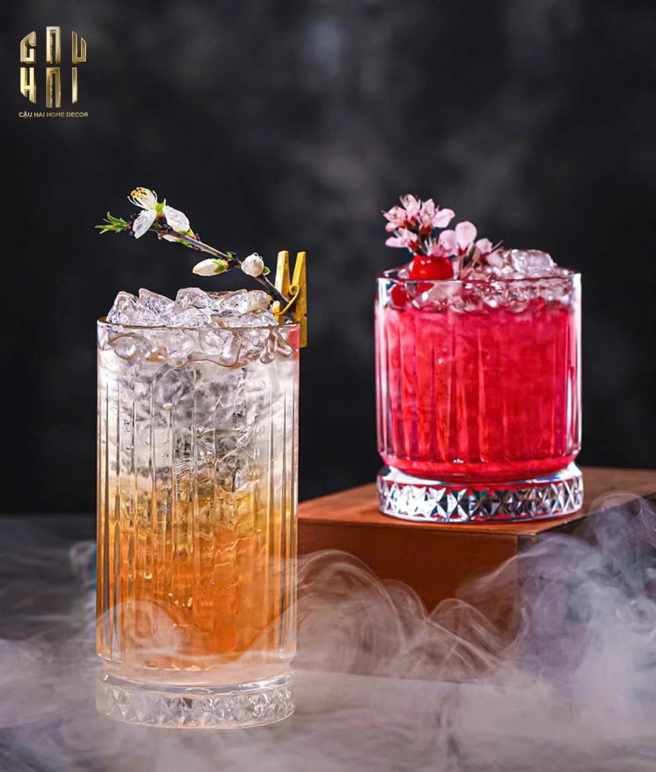 SET 4 LY RICHARD 360ml - WITH BOX - CẬU HAI HOME DECOR