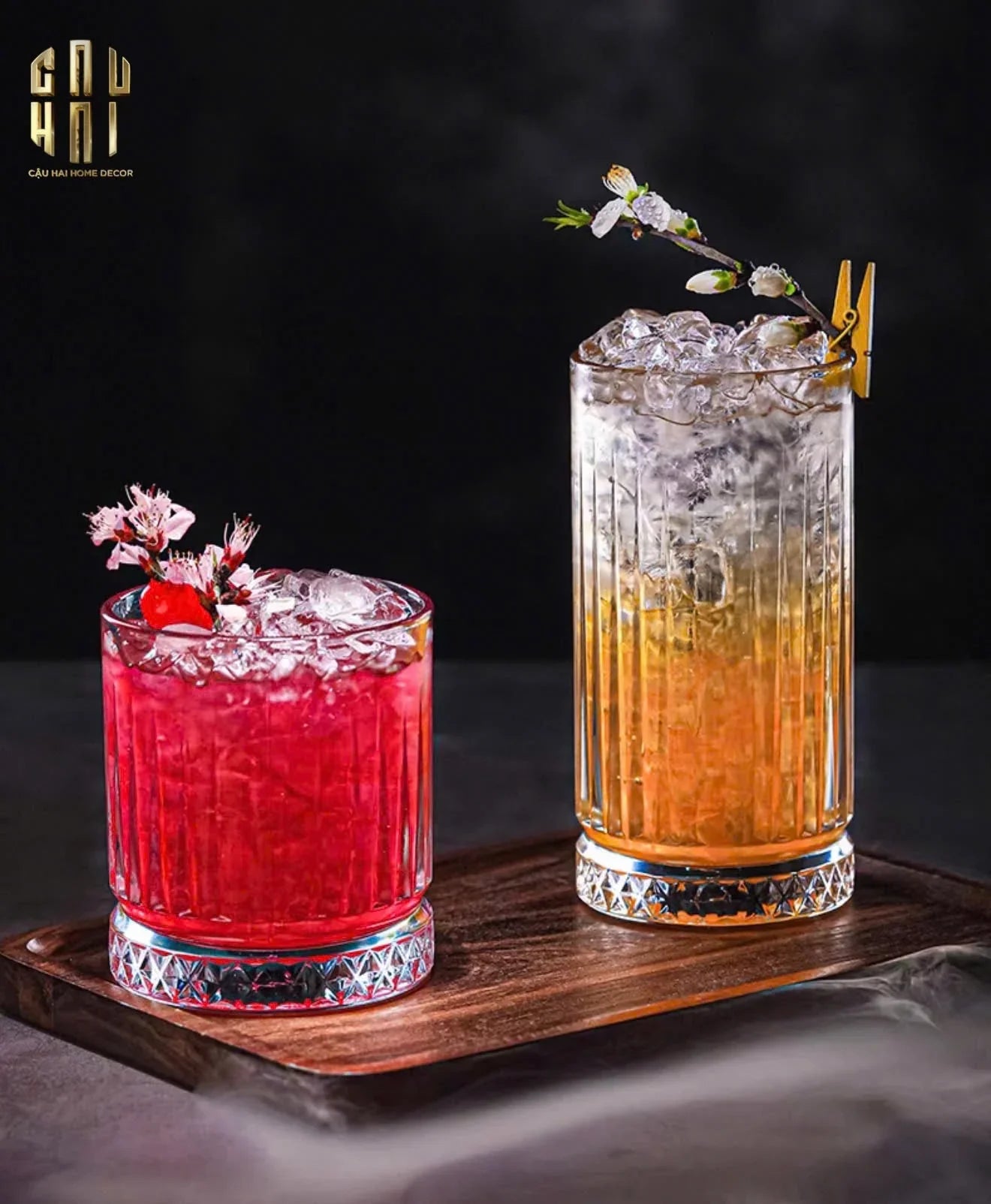 SET 4 LY RICHARD 360ml - WITH BOX - CẬU HAI HOME DECOR