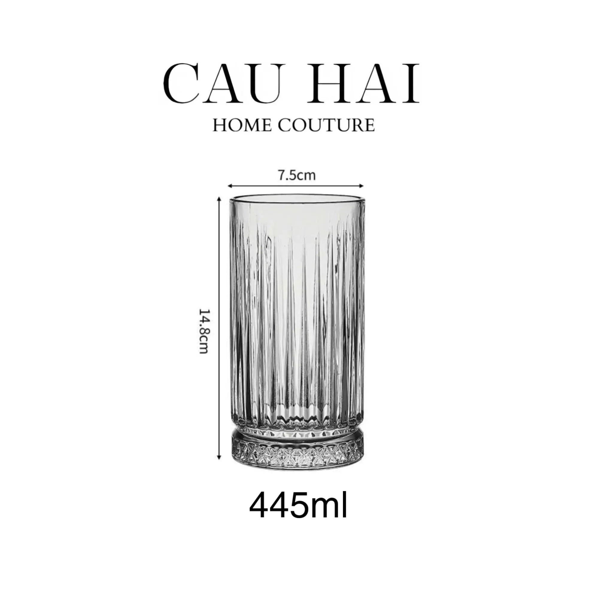 SET 4 LY RICHARD 445ml - CẬU HAI HOME DECOR