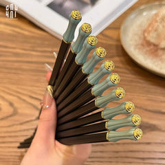 Set 5 Đôi Đũa Sợi Thuỷ Tinh Azure Classic PET Chopsticks 24cm-CẬU HAI HOME DECOR