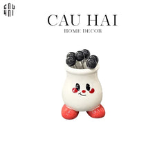 Set 6 Nĩa Tráng Miệng Cutie Penguin-CẬU HAI HOME DECOR