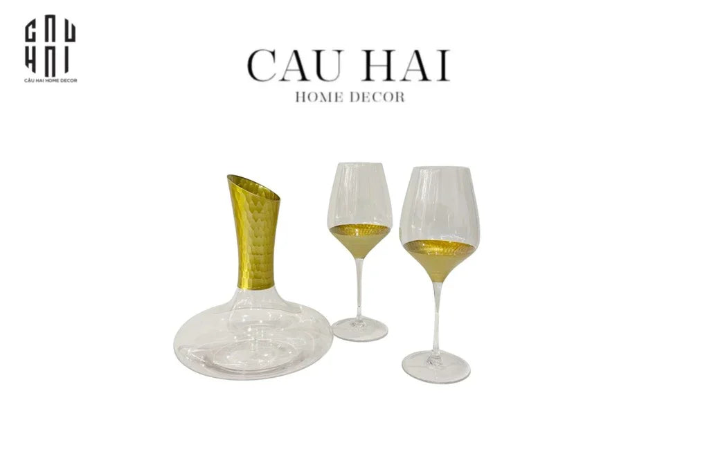 SET BÌNH DECANTER VIVIAN - CẬU HAI HOME DECOR