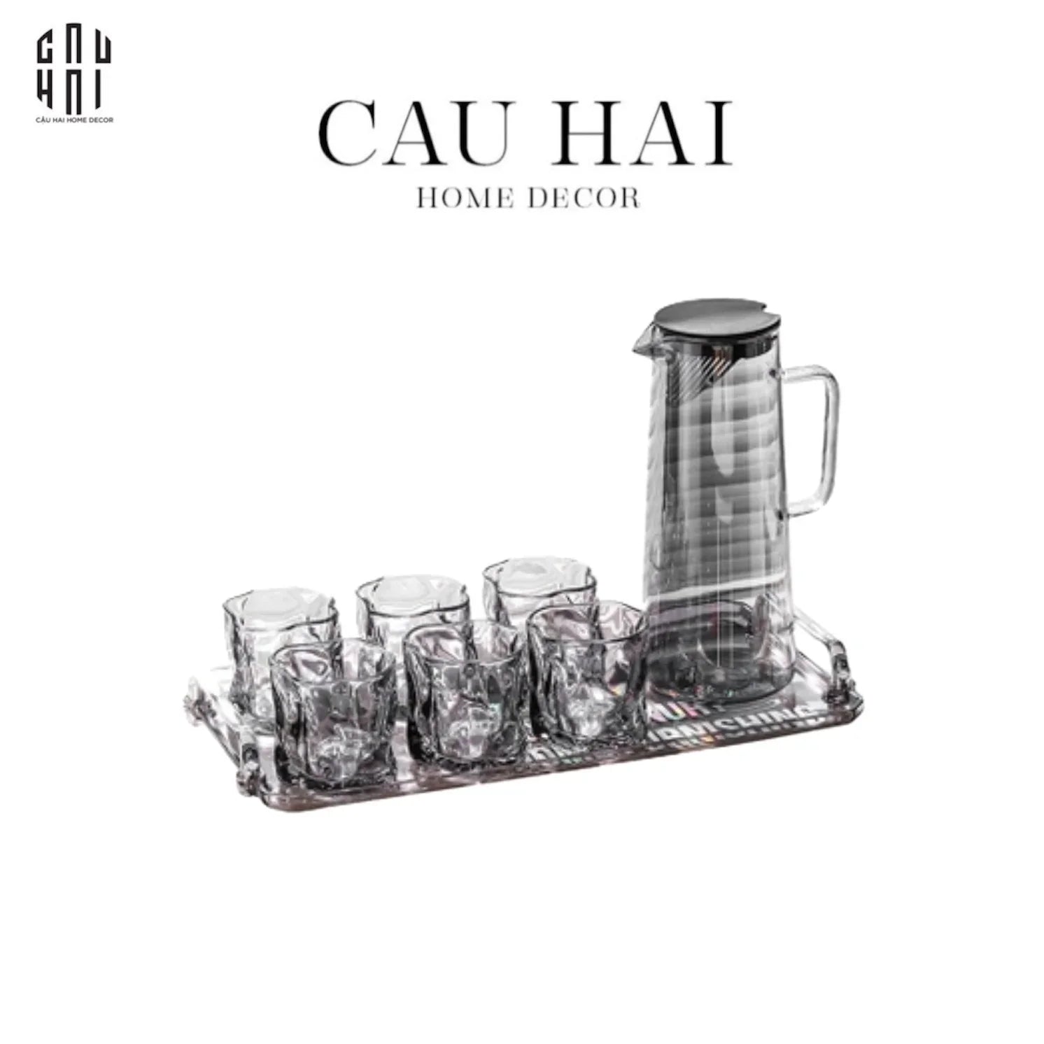 SET BÌNH NƯỚC ELITE - A SS25 - CẬU HAI HOME DECOR
