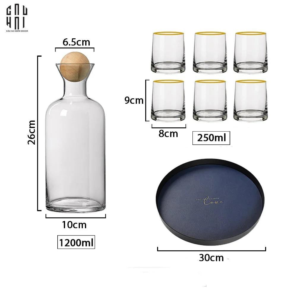 SET BÌNH NƯỚC PLATINUM SS22 - CẬU HAI HOME DECOR