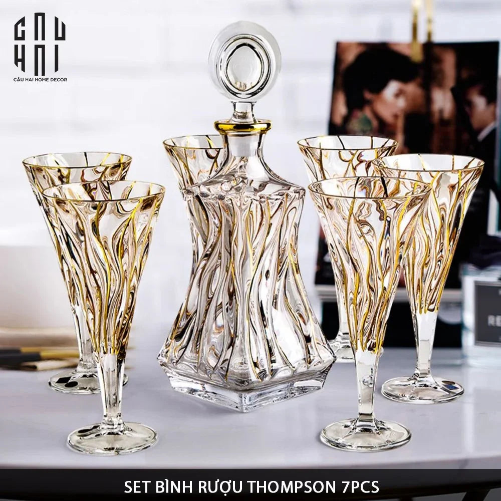 SET BÌNH LIQUOR THOMPSON - CẬU HAI HOME DECOR