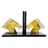 Set Chặn Sách Pha Lê Cristalleries Ésquetre De Cheval-TƯỢNG TRANG TRÍ-CẬU HAI HOME DECOR-CẬU HAI HOME DECOR