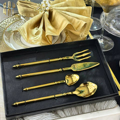 Set Dao Muỗng Nĩa 4 Món Atlantic Legendary Trident Prestige Dinner Cutlery 4pcs-CẬU HAI HOME DECOR
