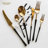 Set Dao Muỗng Nĩa 4 Món Phantom Glamour Trident Couture Dinner Cutlery 4Pcs-CẬU HAI HOME DECOR