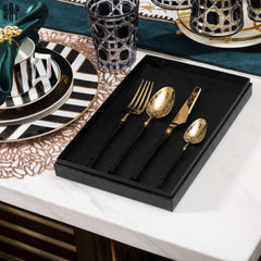 Set Dao Muỗng Nĩa 4 Món Phantom Premium Dinner Cutlery 4Pcs-CẬU HAI HOME DECOR