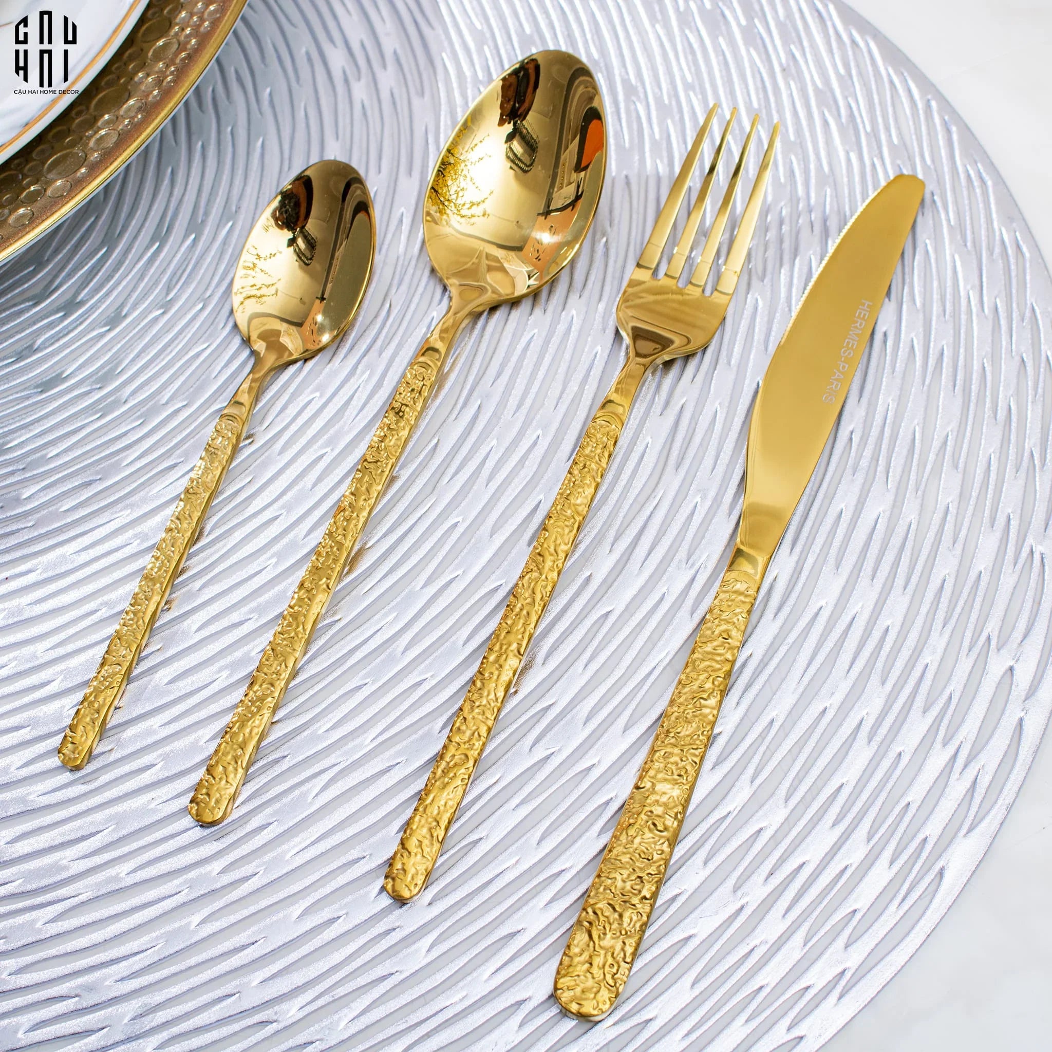 SET DAO NĨA GLORIOUS BY HERM. - SET CUTLERY GLORIOUS BY HERM. 24PCS SS25 - CẬU HAI HOME DECOR