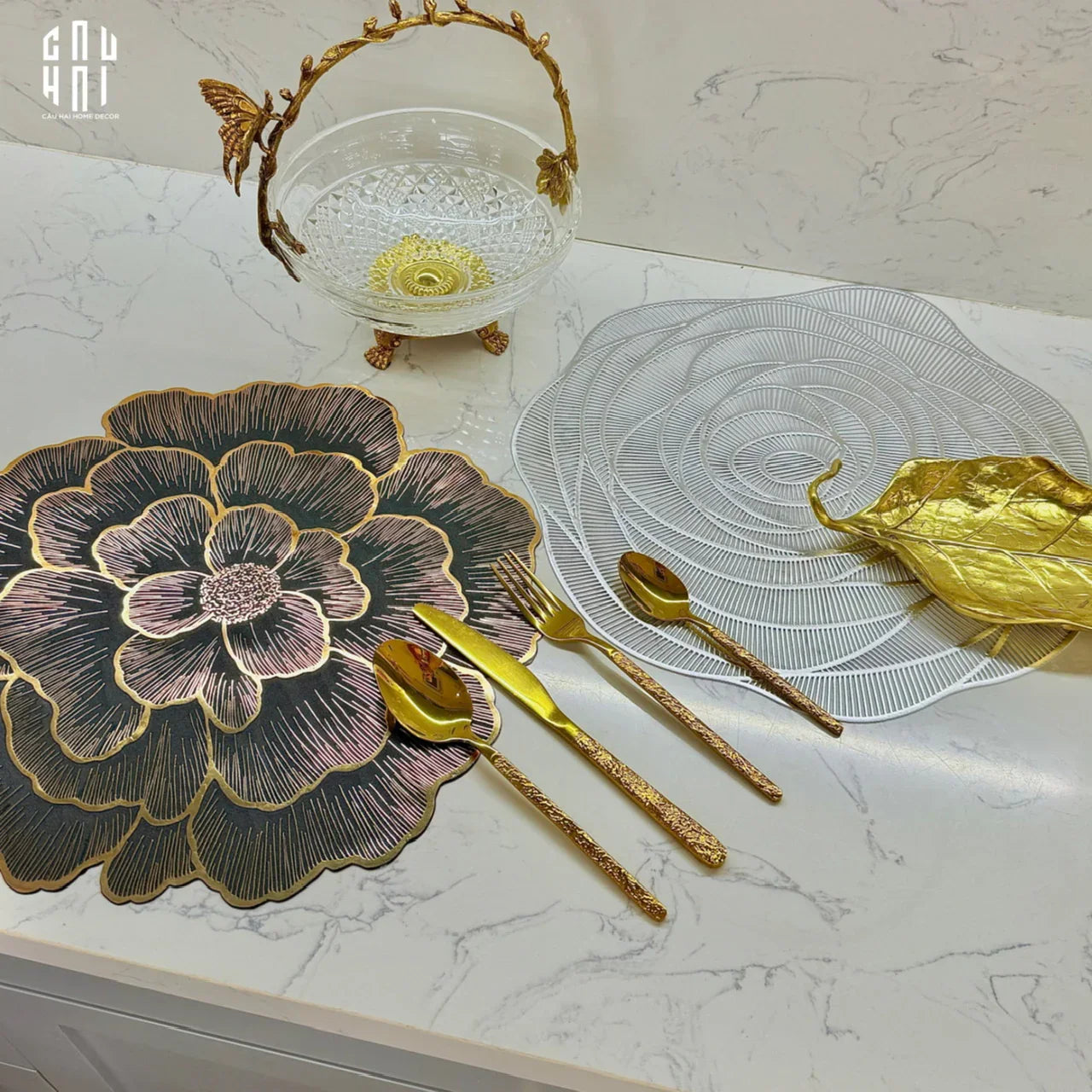 SET DAO NĨA GLORIOUS BY HERM. - SET CUTLERY GLORIOUS BY HERM. 24PCS SS25 - CẬU HAI HOME DECOR