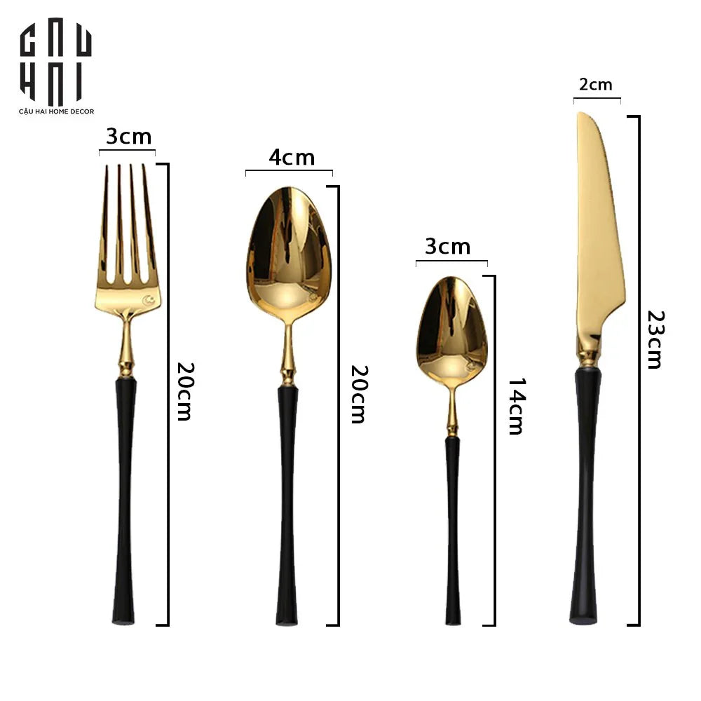 SET DAO NĨA TRITON 4PCS - CUTLERY TRITON 4PCS - CẬU HAI HOME DECOR