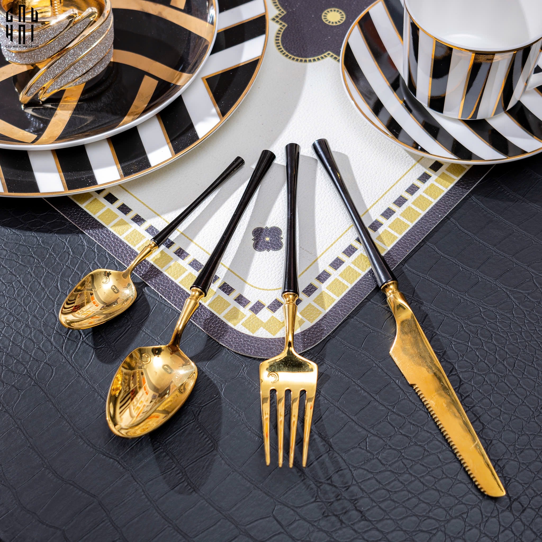 SET DAO NĨA TRITON 4PCS - CUTLERY TRITON 4PCS - CẬU HAI HOME DECOR