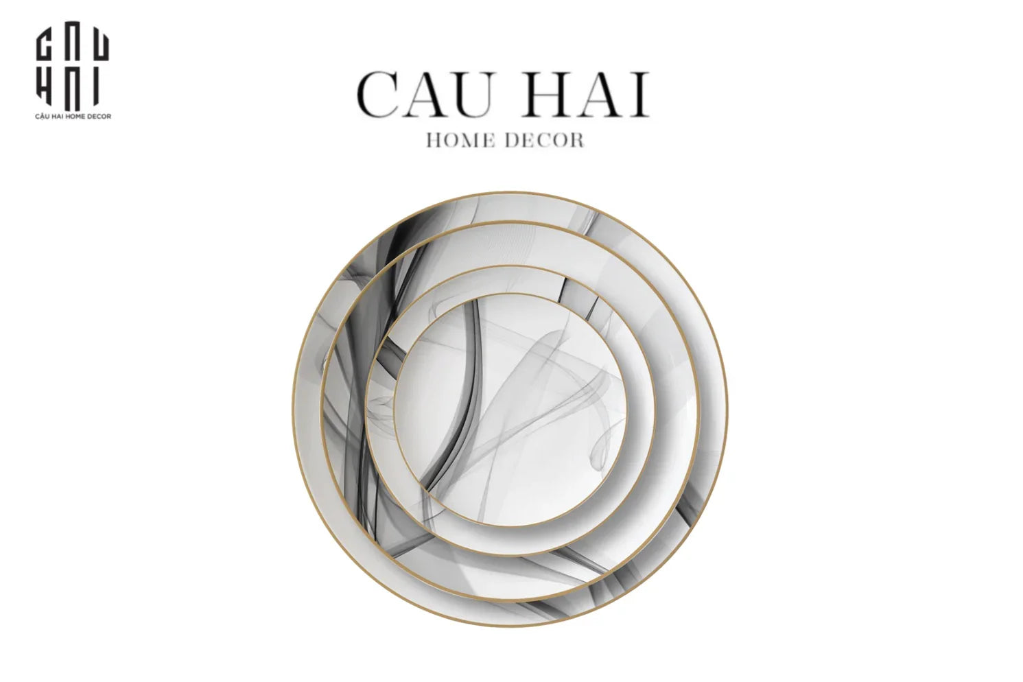 Set Dinner Le Gris 4Pcs Ss25 - CẬU HAI HOME DECOR