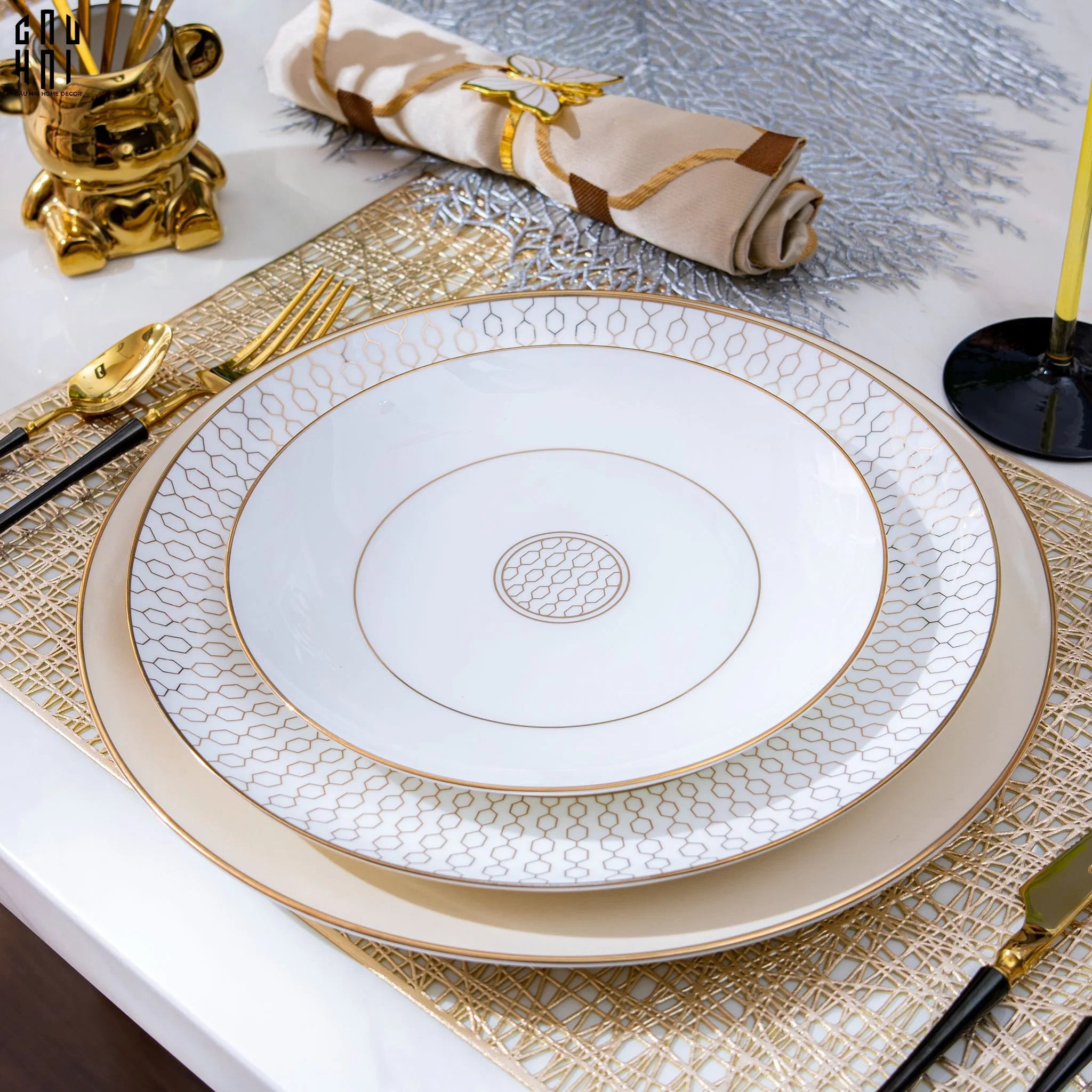 SET DINNER LE PALAIS 3PCS SS22 - CẬU HAI HOME DECOR