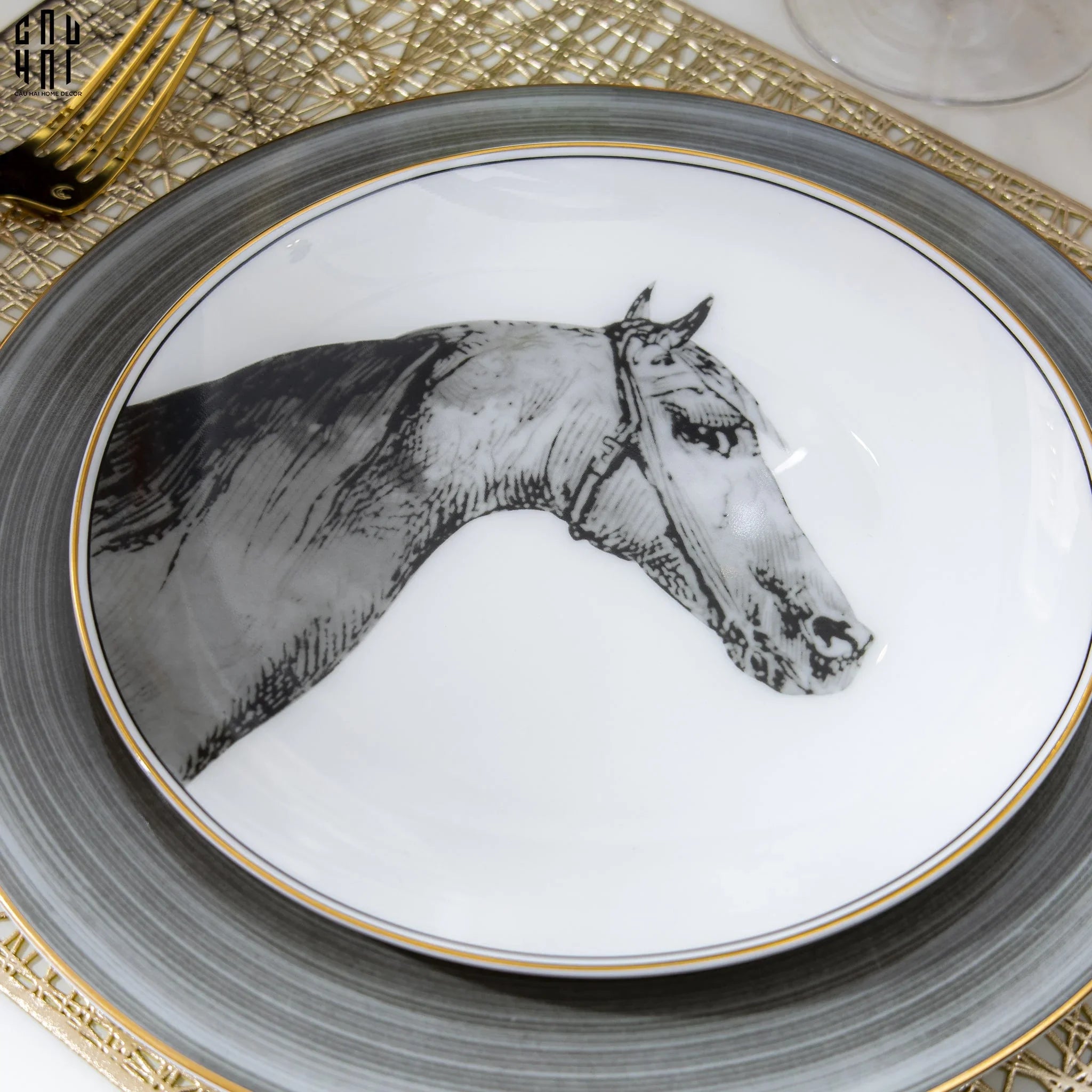 SET DINNER TROY 2PCS SS25 - CẬU HAI HOME DECOR