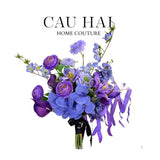 Set Hoa Royal Violet-TƯỢNG TRANG TRÍ-CẬU HAI HOME DECOR-CẬU HAI HOME DECOR