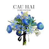 Set Hoa Xanh Lam Celestial Blue-TƯỢNG TRANG TRÍ-CẬU HAI HOME DECOR-CẬU HAI HOME DECOR