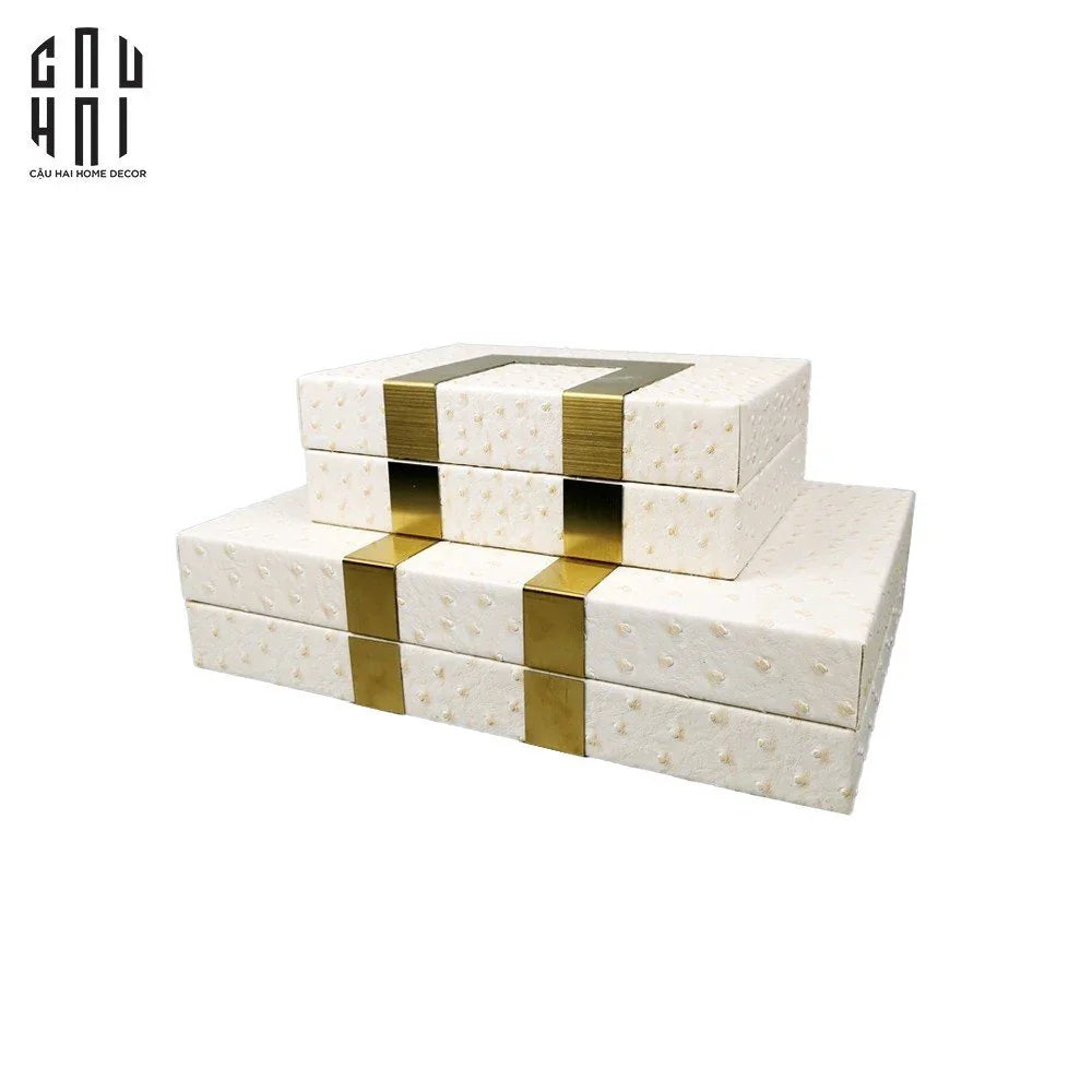 SET HỘP TRANG SỨC GLORIOUS SS22-CẬU HAI HOME DECOR