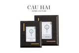 SET KHUNG ẢNH DA ELEGANCE SAVOIR - CẬU HAI HOME DECOR