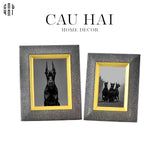 SET KHUNG ẢNH DA LEATHER TIFFANY ÉLÉGANCE - CẬU HAI HOME DECOR