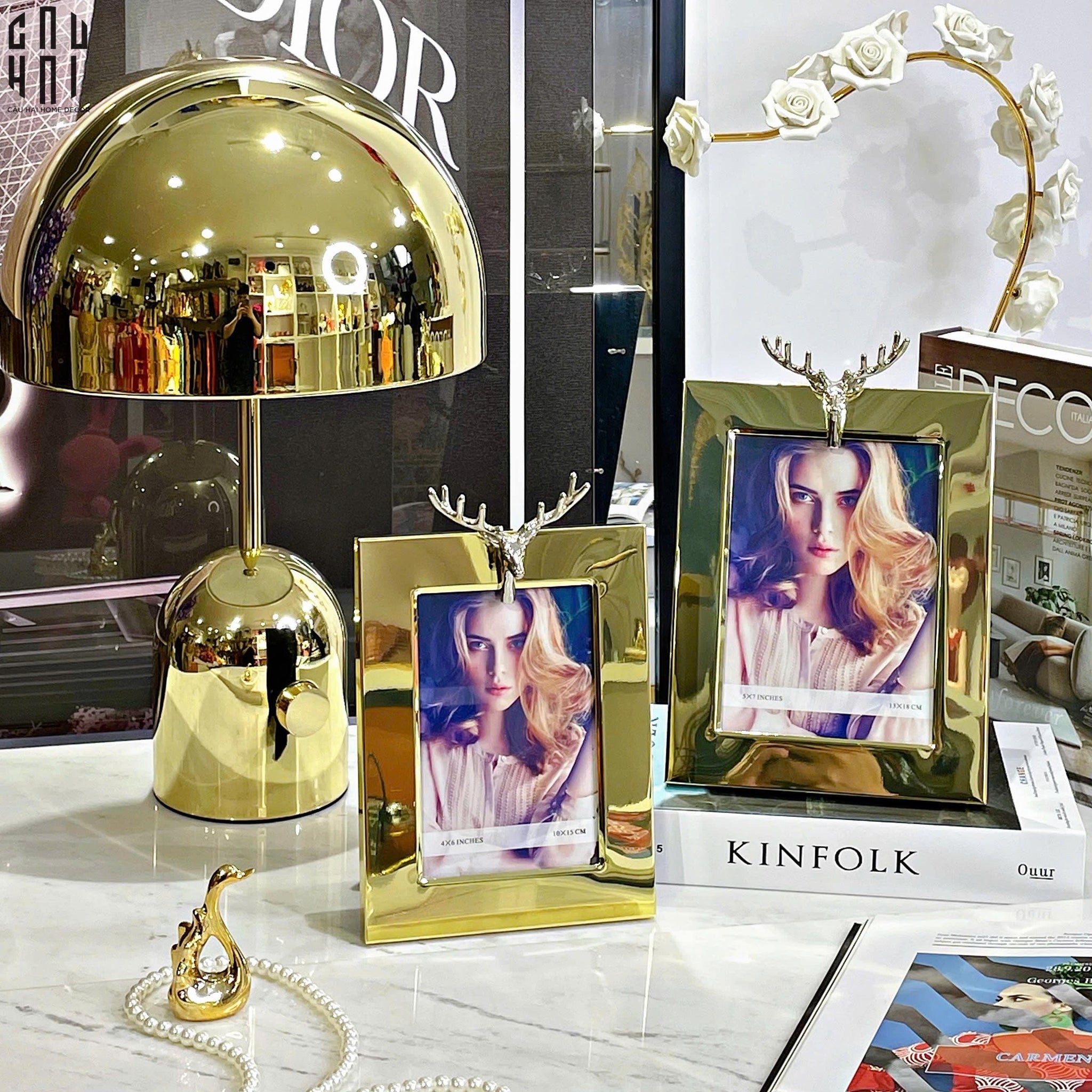 SET KHUNG ẢNH THE SHINING ALLEY PREMIUM - CẬU HAI HOME DECOR