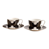 Maison Couture - Set 2 Tách Trà Château Clover Signature - L’Atelier Rayé Tasses & Soucoupes 4pcs-SET BÌNH TRÀ-Đối tác tại Trung Quốc theo từng đơn đặt hàng-CẬU HAI HOME DECOR