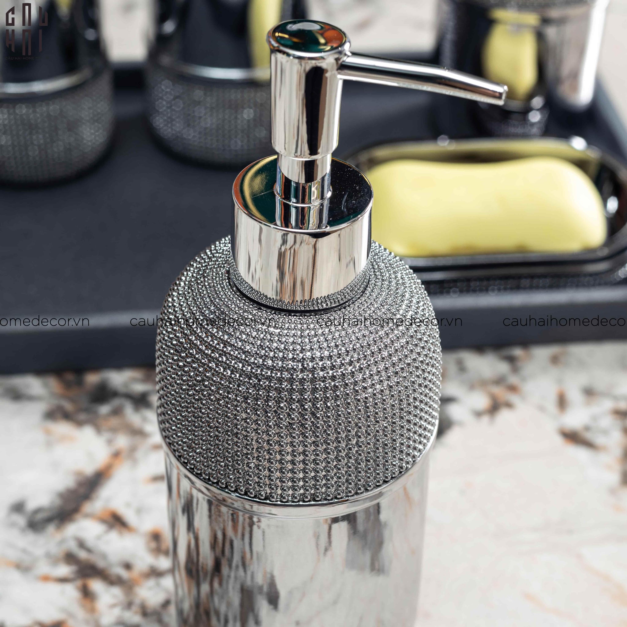 SET NHÀ TẮM PLATINUM PREMIUM BATHROOM SET - CẬU HAI HOME DECOR