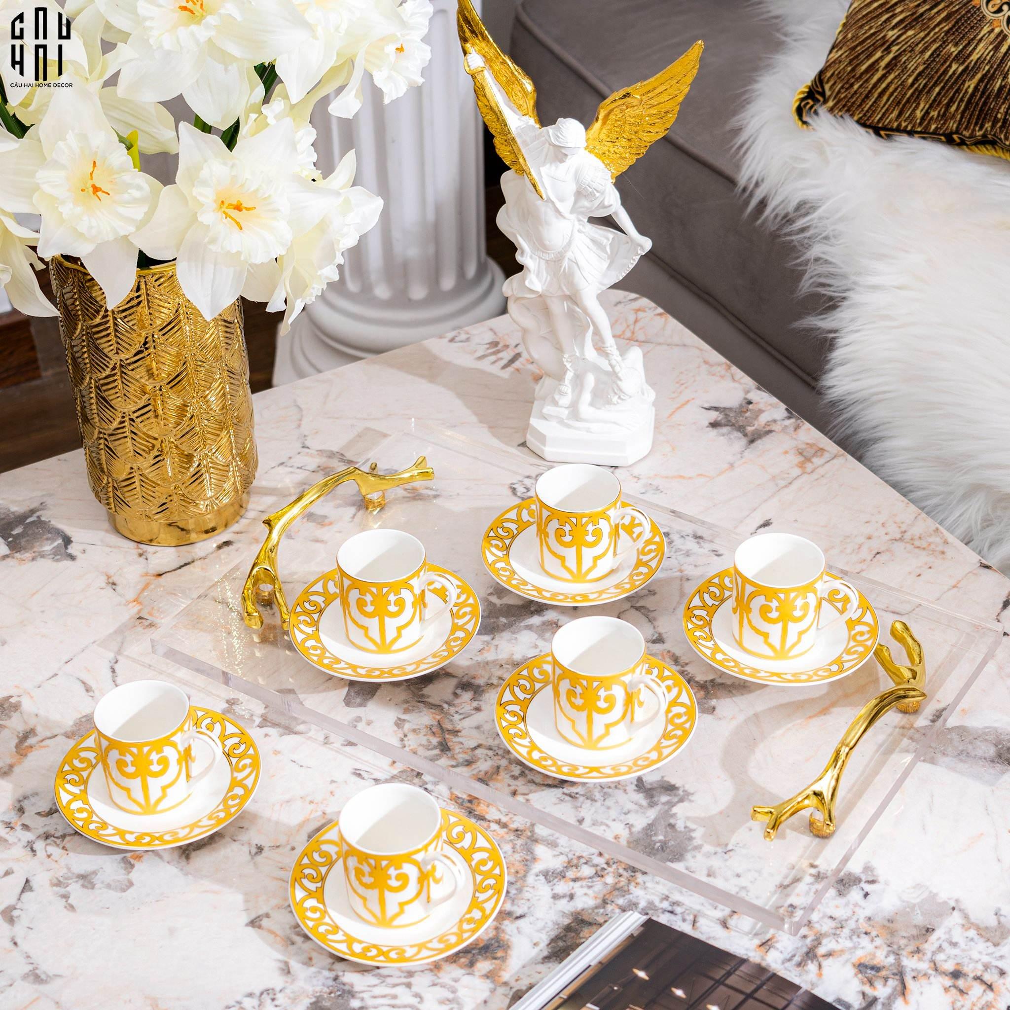 SET 6 TÁCH CÀ PHÊ ESPRESSO PETITE ELITE - CẬU HAI HOME DECOR