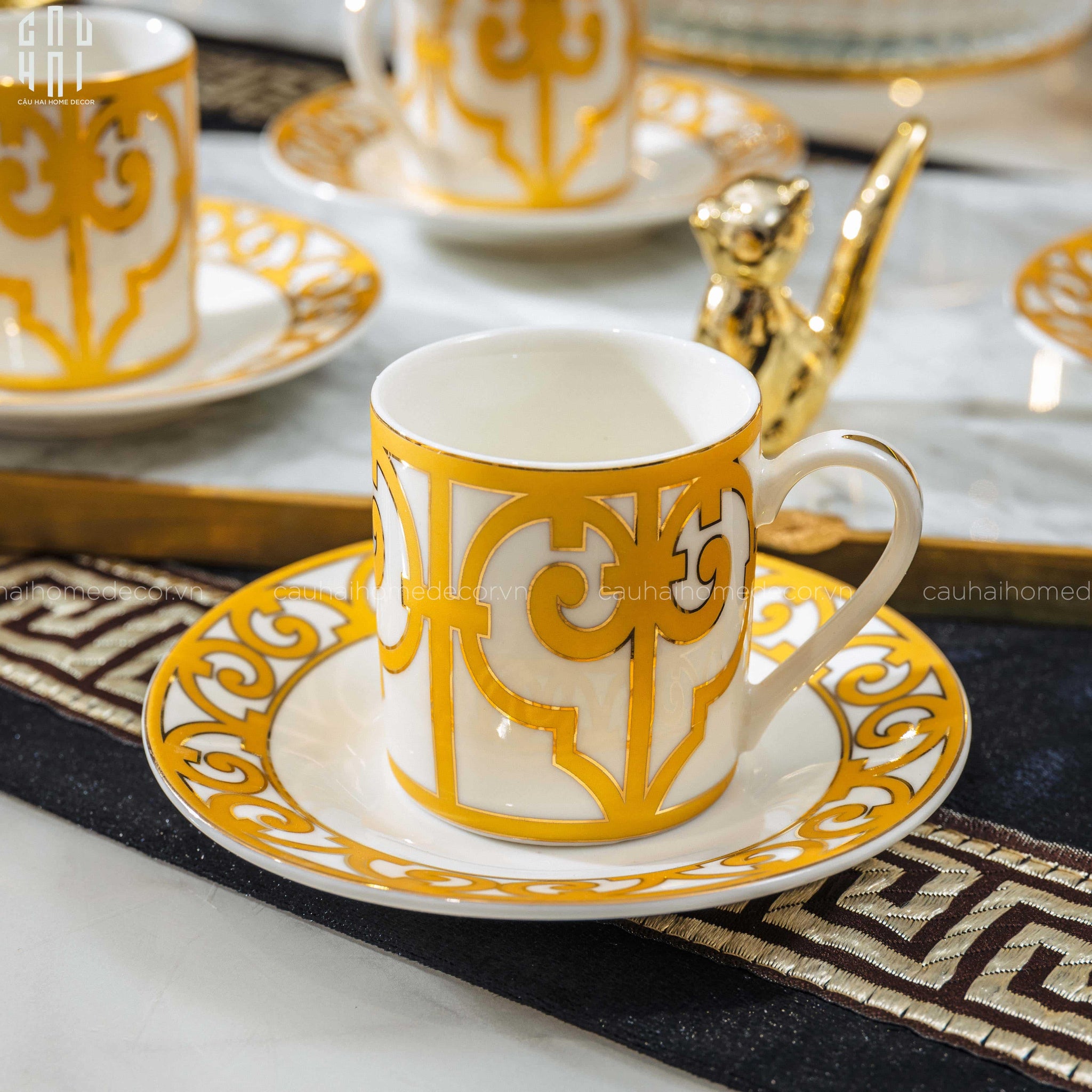 SET 6 TÁCH CÀ PHÊ ESPRESSO PETITE ELITE - CẬU HAI HOME DECOR