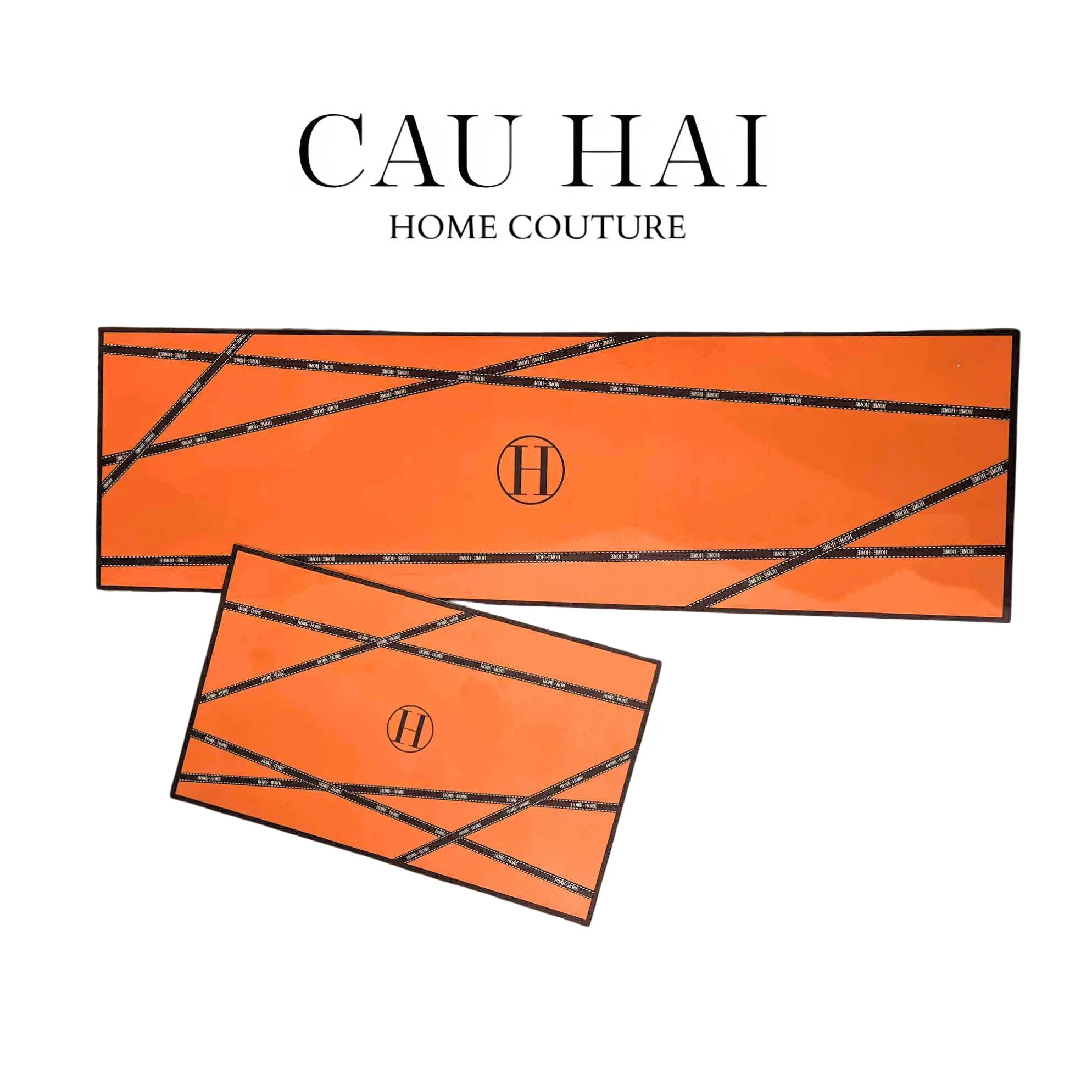 SET THẢM BẾP DA 1M5 - HAUTE RUBAN - CẬU HAI HOME DECOR