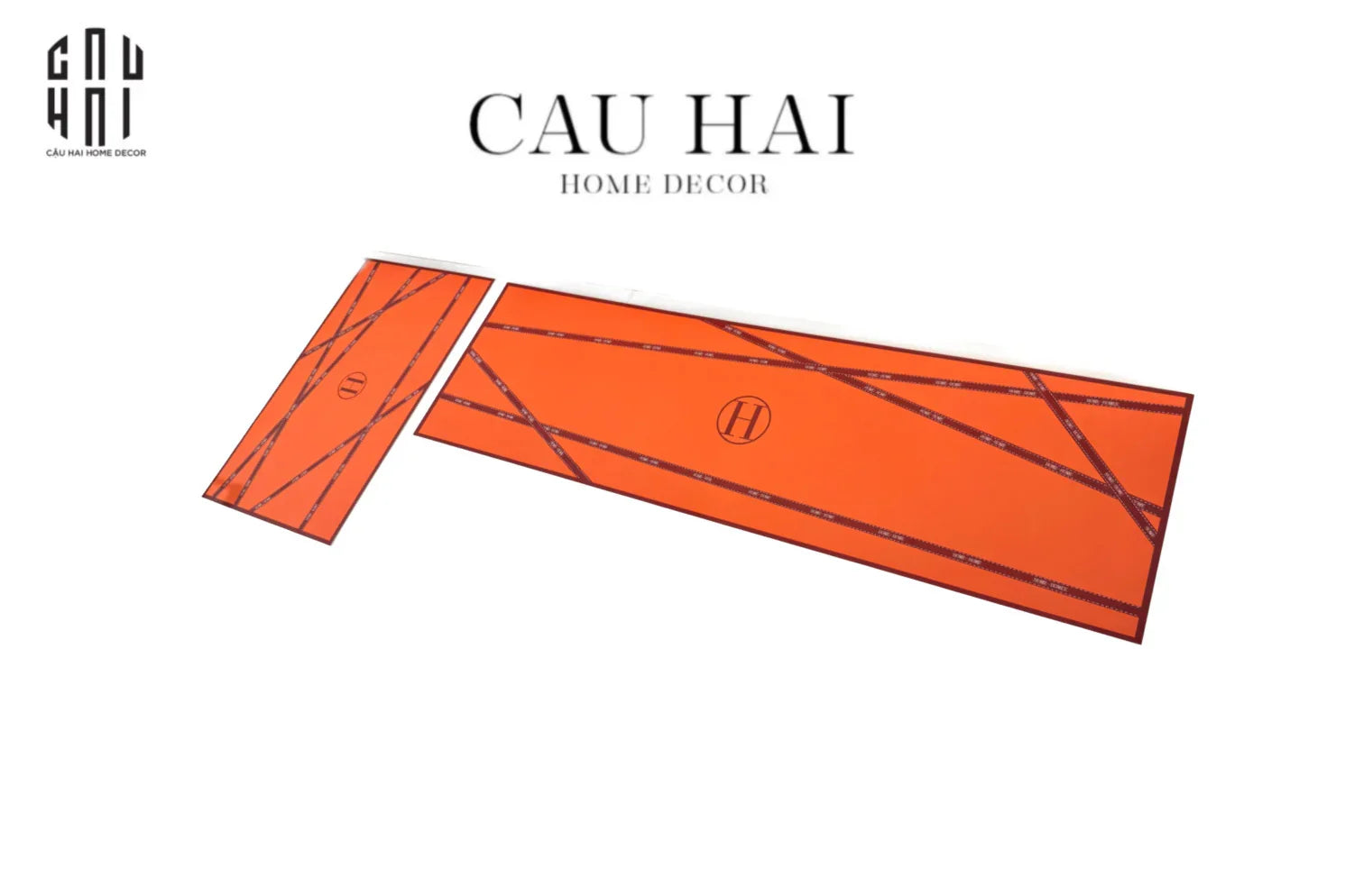 SET THẢM BẾP DA 1M5 - HAUTE RUBAN - CẬU HAI HOME DECOR