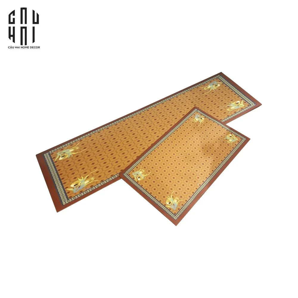 SET THẢM BẾP DA WALLACE 1M5 - CẬU HAI HOME DECOR