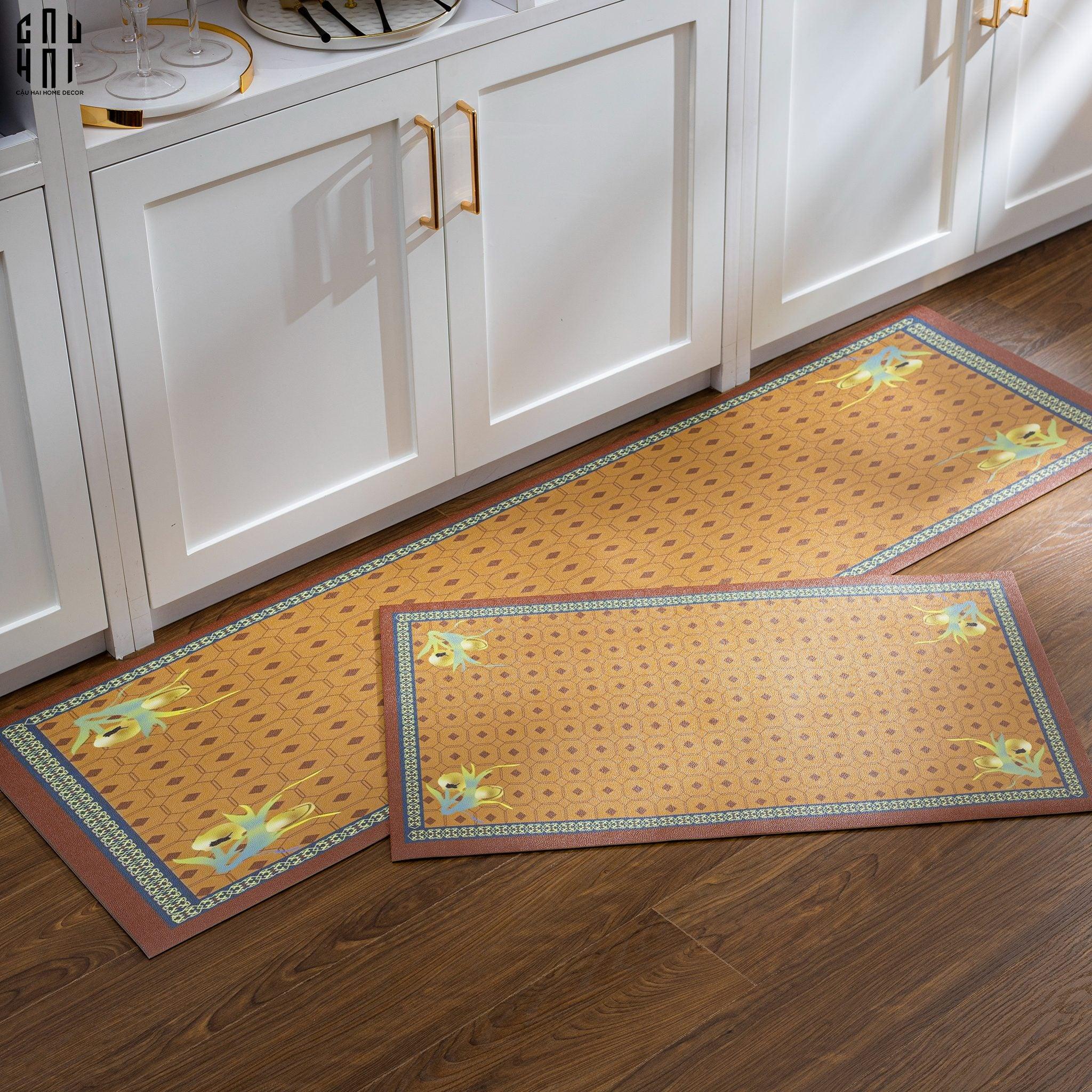 SET THẢM BẾP DA WALLACE 1M5 - CẬU HAI HOME DECOR