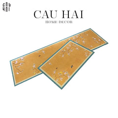 Set Thảm Bếp Microfiber 45x75/150 - Marvelous Spring-CẬU HAI HOME DECOR
