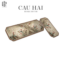 Set Thảm Bếp Microfiber 45x75/150 - Miracle Birds-CẬU HAI HOME DECOR