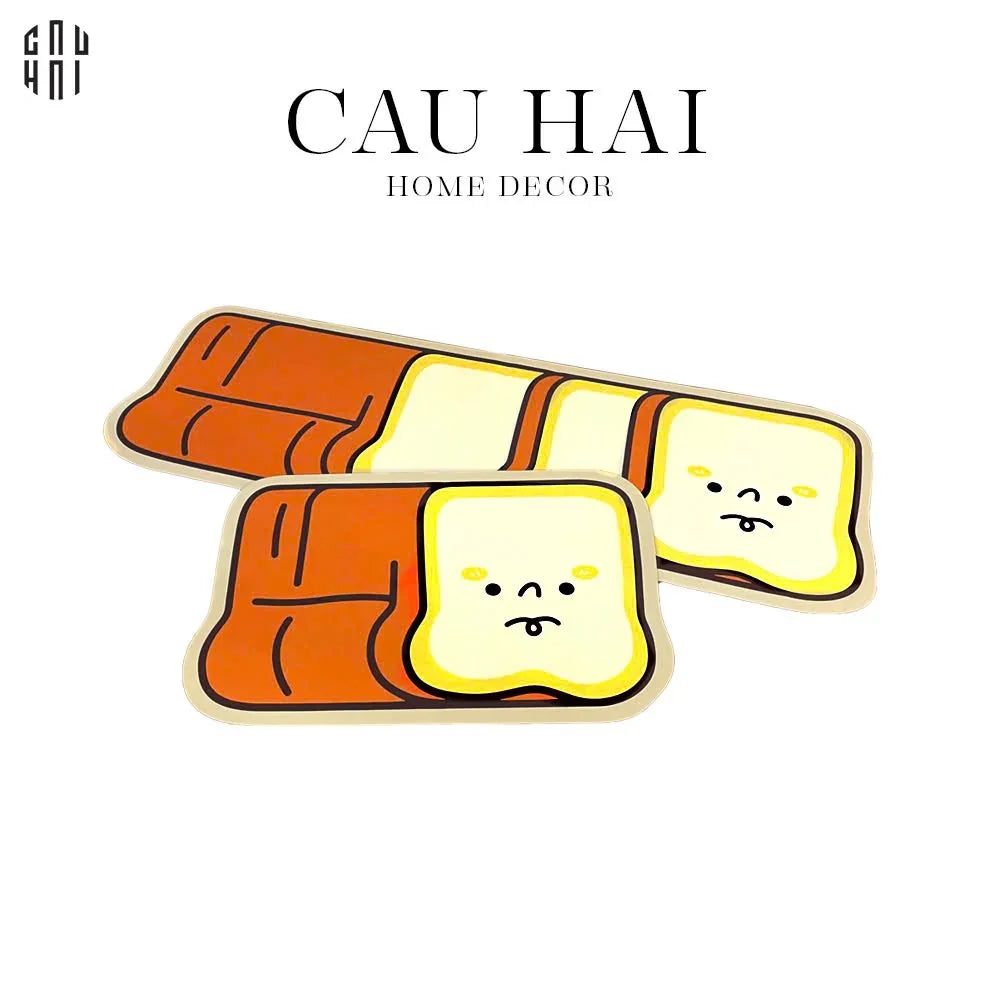 SET THẢM BẾP MICROFIBER MULTI SANDWICH 1M5 - CẬU HAI HOME DECOR