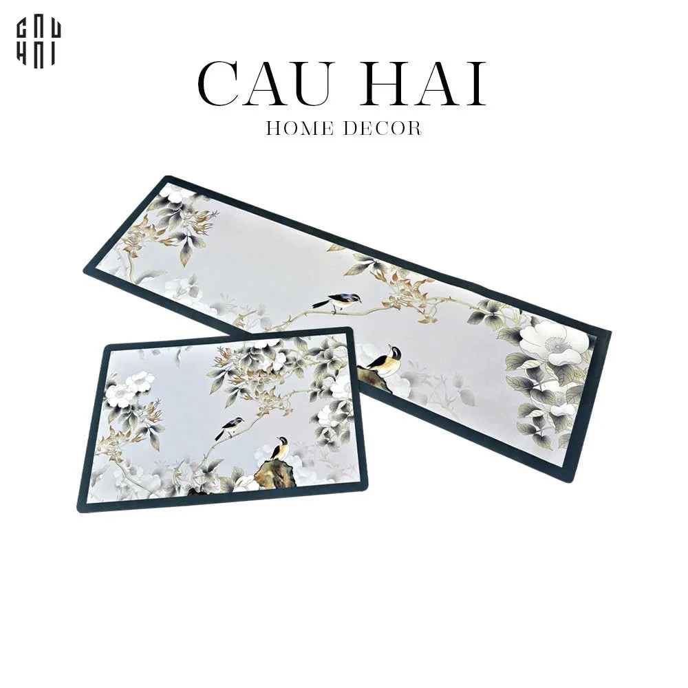 Set Thảm Bếp Microfiber Royal Canari 1M5 - CẬU HAI HOME DECOR