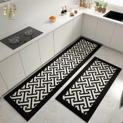 Set Thảm Bếp Nhung Bỉ 145x75/150 - Lignes D'Art-CẬU HAI HOME DECOR