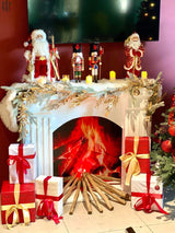 FÊTES COUTURE - SET LÒ SƯỞI CHEMINÉE IVOIRE ÉLÉGANCE - CẬU HAI HOME DECOR