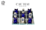 SET TƯỢNG BÀN CỜ PHA LÊ - ART CRYSTAL CHESS BOARD-CẬU HAI HOME DECOR
