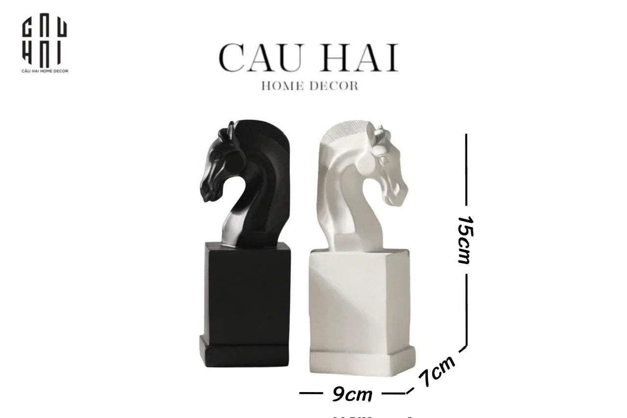 SET TƯỢNG CHẶN SÁCH RÉFLEXION CAVALLIERE-CẬU HAI HOME DECOR